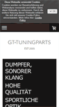 Mobile Screenshot of gt-tuningparts.de